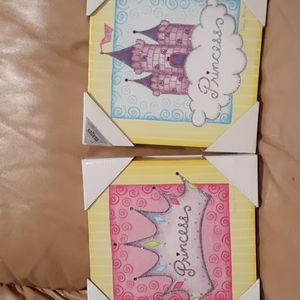 Little Girl's Princess Pictures BNIB